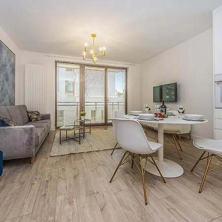 דירה Glow Apartments, Garnizon Wrzeszcz