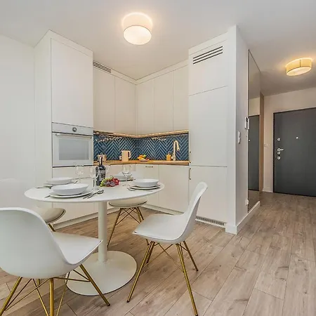 Appartamento Glow Apartments, Garnizon Wrzeszcz Danzica