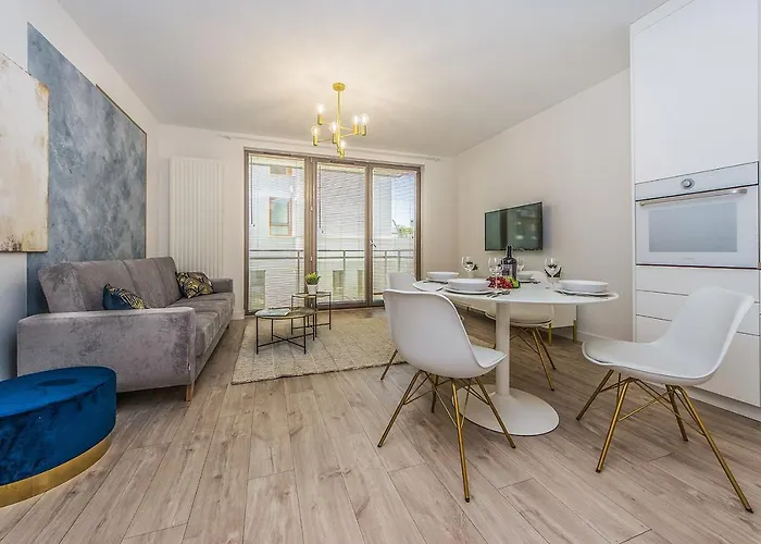 דירה Glow Apartments, Garnizon Wrzeszcz